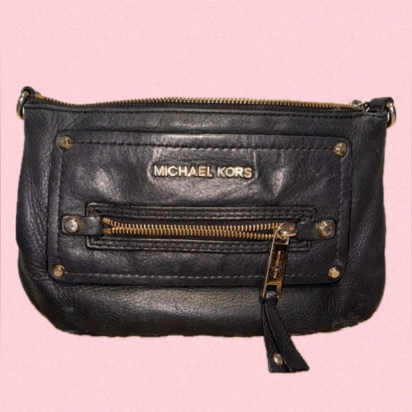 Michael Kors Handbags - Michael Kors Black Leather Women's Bag